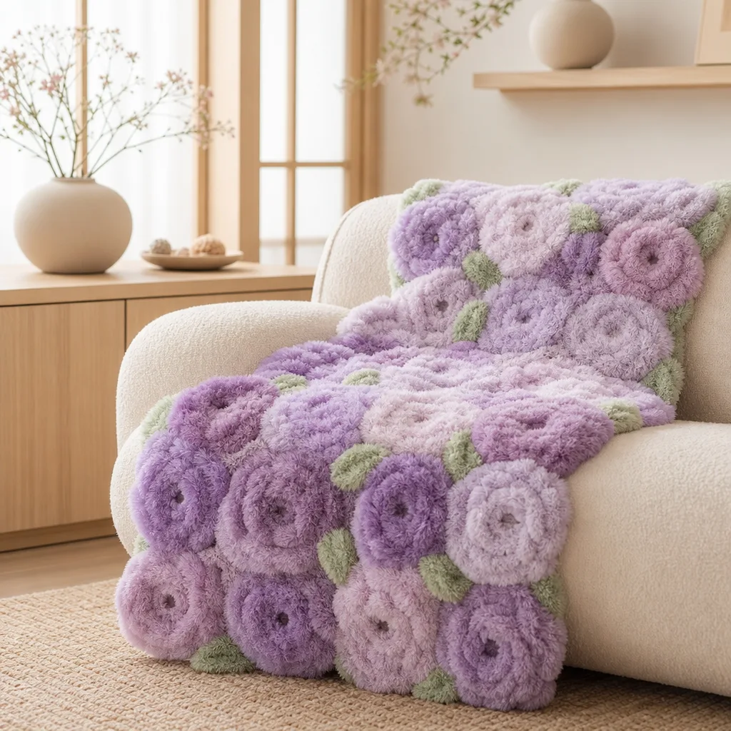 夢の花束ブランケットキット(イメージ画像)